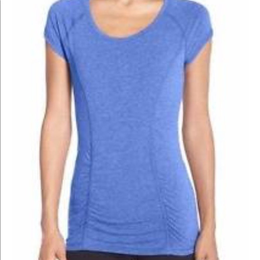 Zella Ruched Workout Tee Size XS